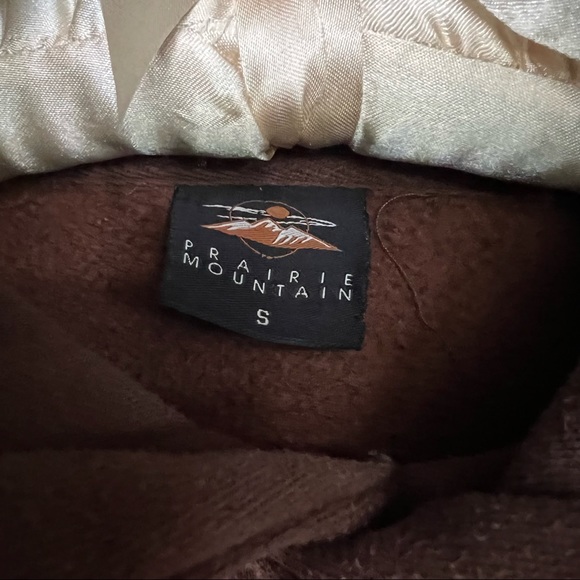 SOLD!!! Prairie Mountain vintage Yosemite brown hoodie sweatshirt|small| - Picture 4 of 6